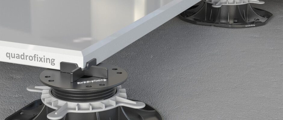 DDP adjustable paving pedestal with a 45–70 mm height range